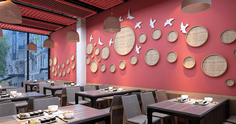 Với quán cơm văn phòng, màu sắc không nên quá tối hoặc quá “decor”, vì khách hàng ưu tiên cảm giác sáng,  sạch, dễ chịu hơn là cầu kỳ nghệ thuật