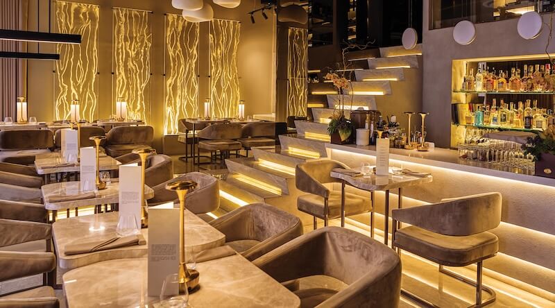 Phong cách Modern Luxury phù hợp với chủ đầu tư hướng đến không gian sang trọng, hiện đại, tinh tế, phục vụ khách hàng thượng lưu và tiếp đón đối tác VIP