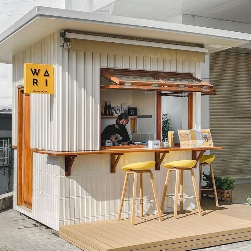 Kiosk là giải pháp lý tưởng cho các startup F&B muốn tối ưu chi phí đầu tư ban đầu nhưng vẫn sở hữu hình ảnh chuyên nghiệp (Nguồn: Internet)